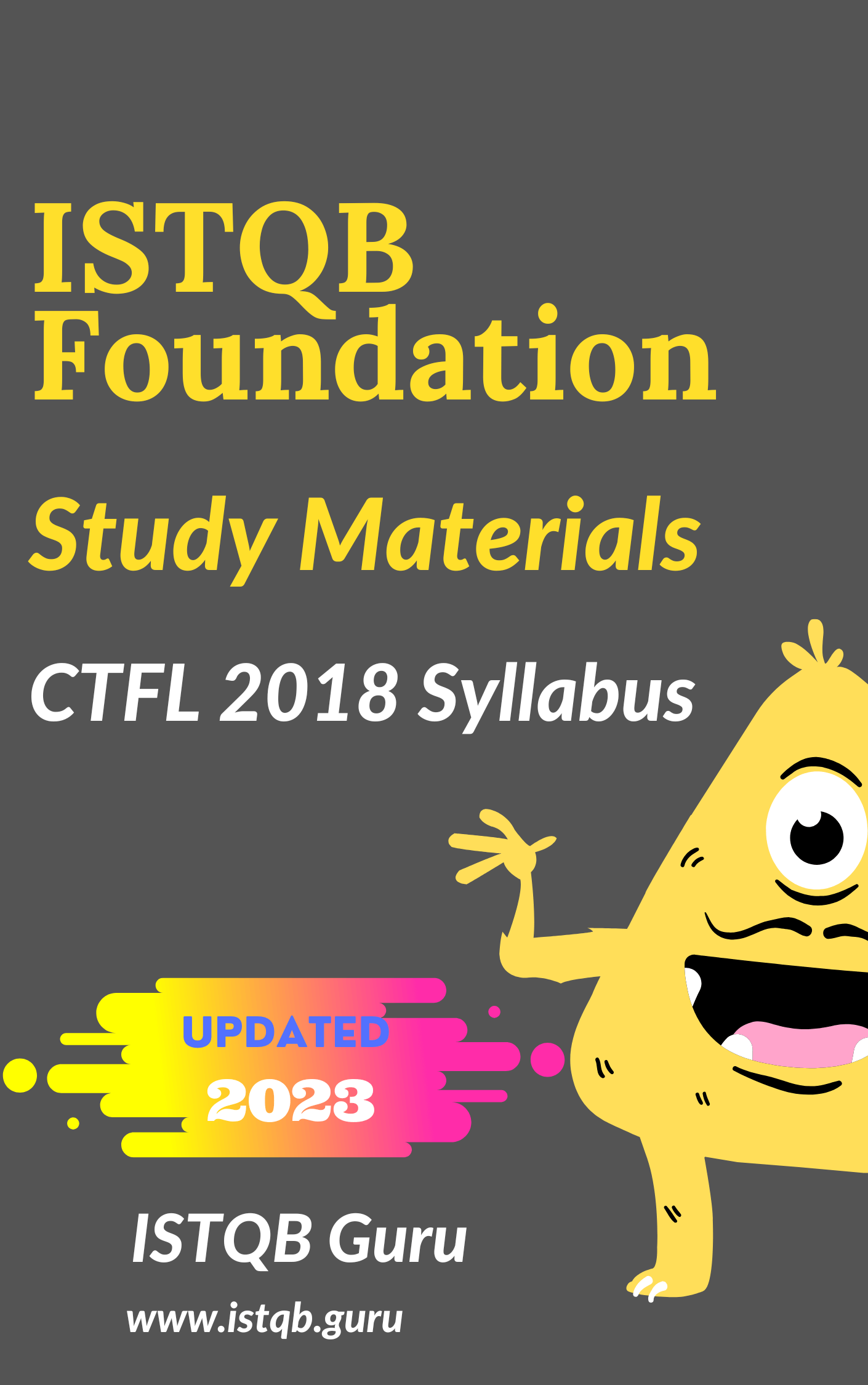 ISTQB Study Material 2023 - Premium Study Guide 2018 Syllabus